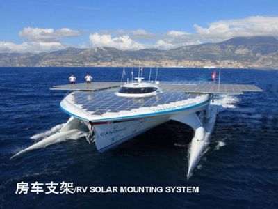 Solar-Montagesysteme für Wohnmobile und Boote