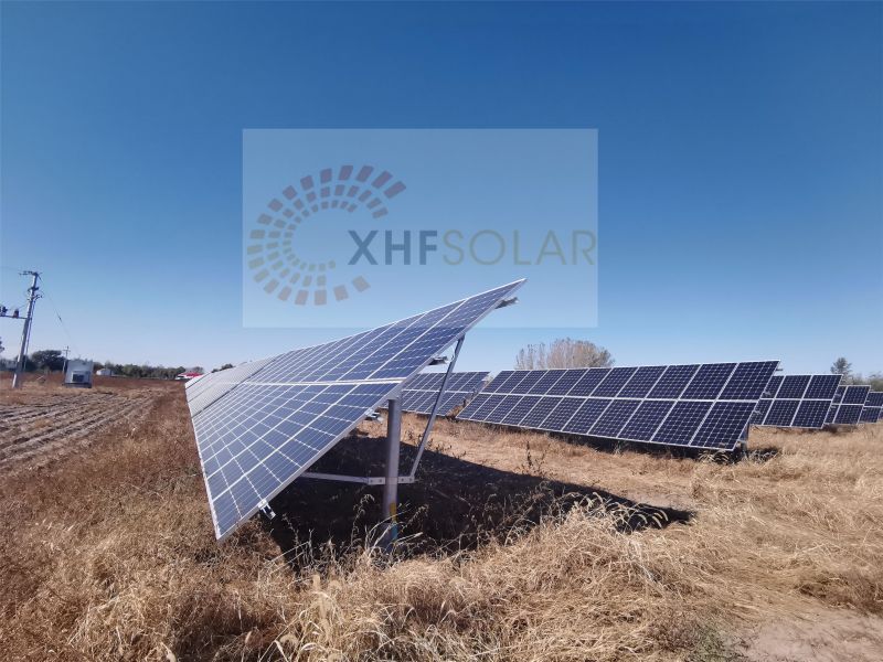 Einfache Installation Solarmast-Bodenhalterung