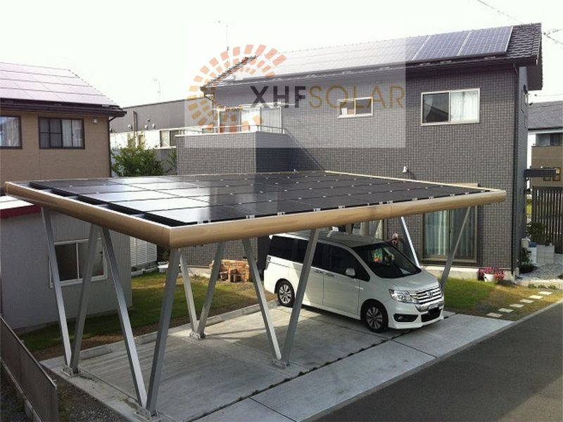 Solar-Carport-Montagesystem